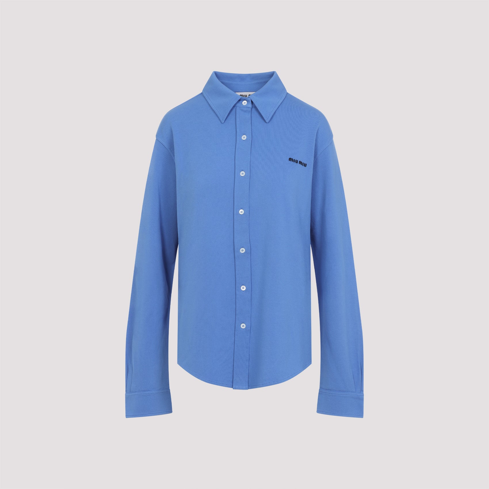Miu Miu WOMEN CLOTHING - Blue | 1141bf07ddfec5fb49a73faff5ad41ae946d256f