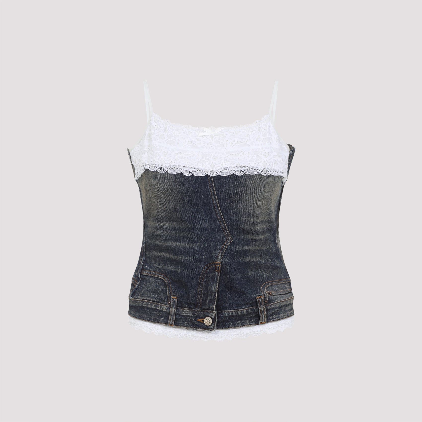 Balenciaga WOMEN CLOTHING - Blue | eab57ac4608ca715e5dfc5ece506fcfc822e197c