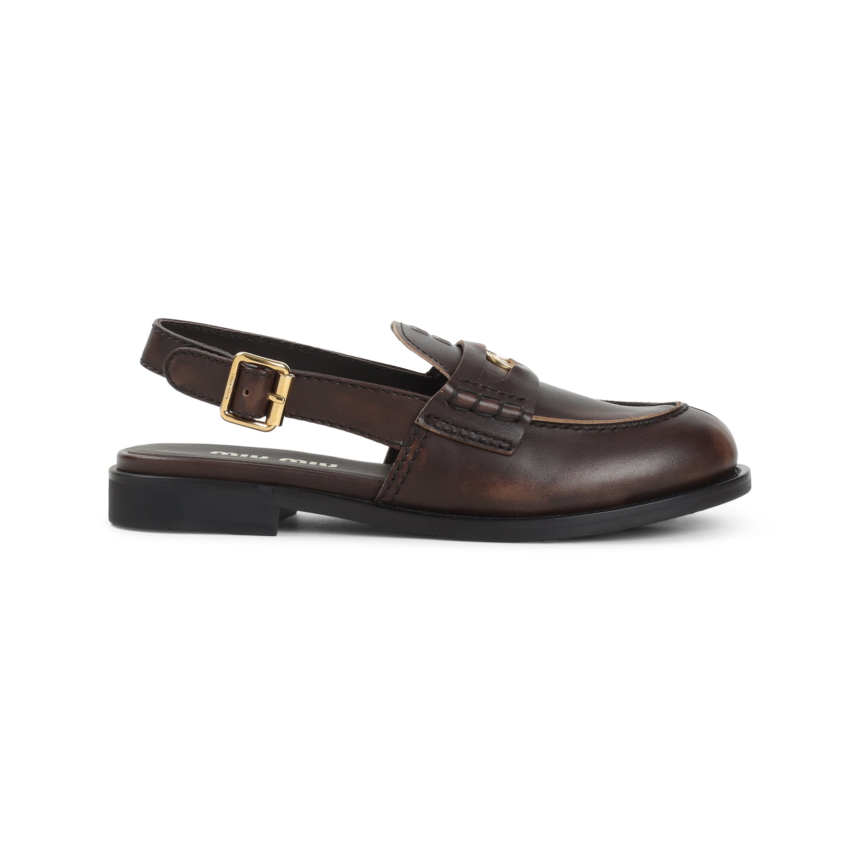 Miu Miu WOMEN SHOES - Brown | 48ca0f8c0034f6b9c5f91963d23b80bfd160e545