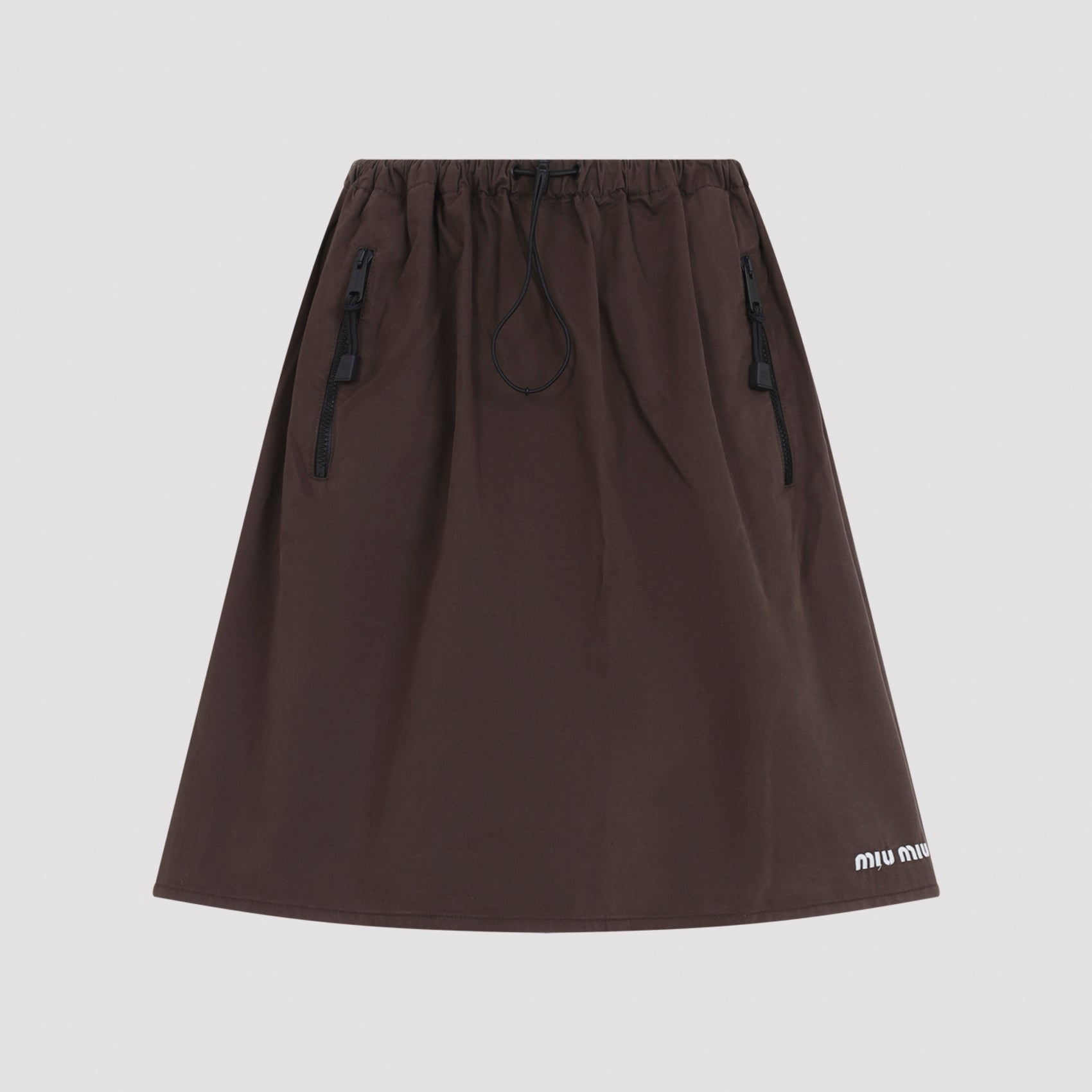 Miu Miu WOMEN CLOTHING - Brown | 1b1d0d9aea769754d8e7c9ca4228527c41ad5f80