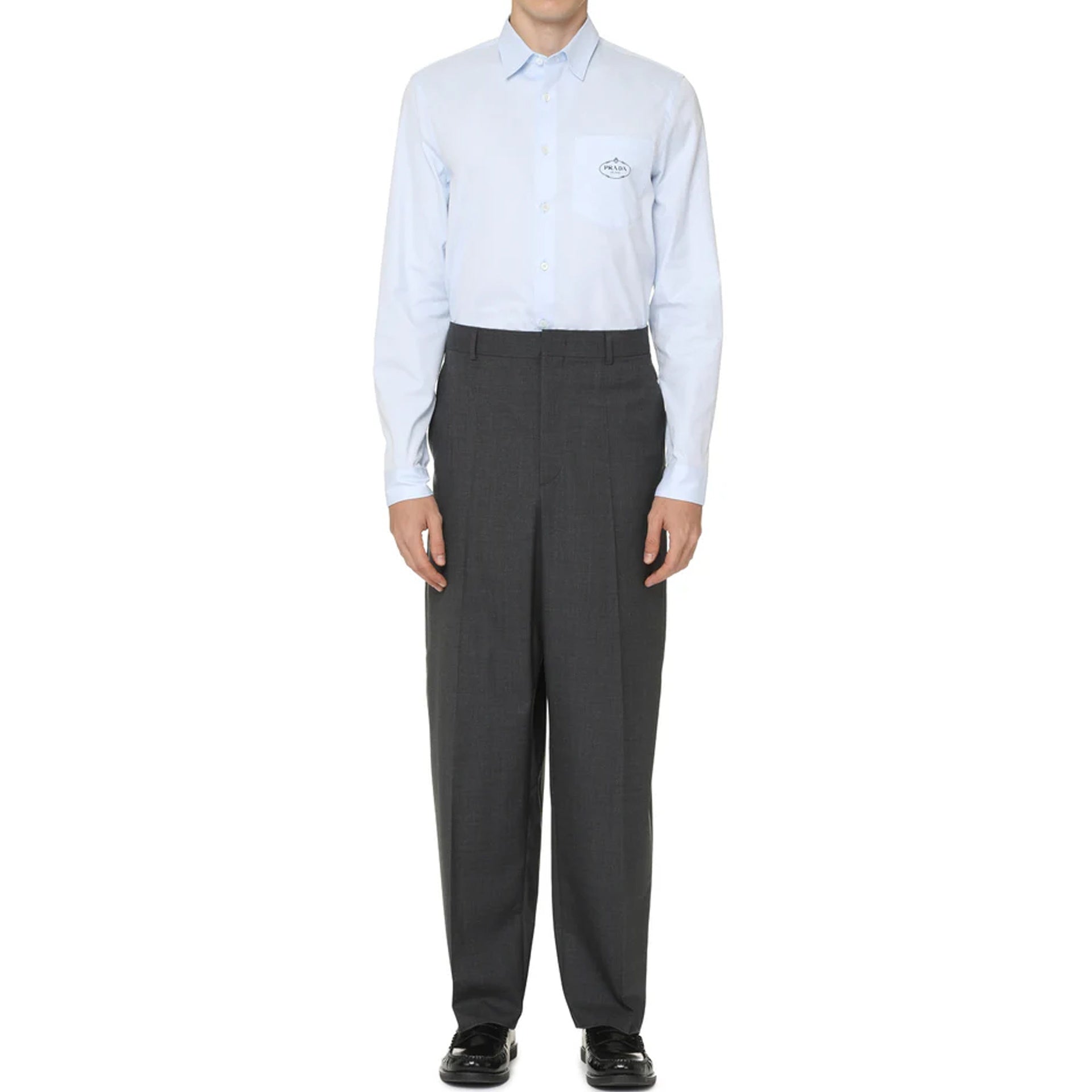 Prada Oxford Cotton Shirt - MEN CLOTHING - Prada - T.Luxy