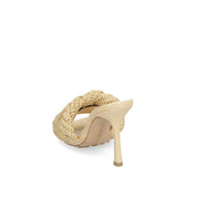 Bottega Veneta Lido Raffia Mules