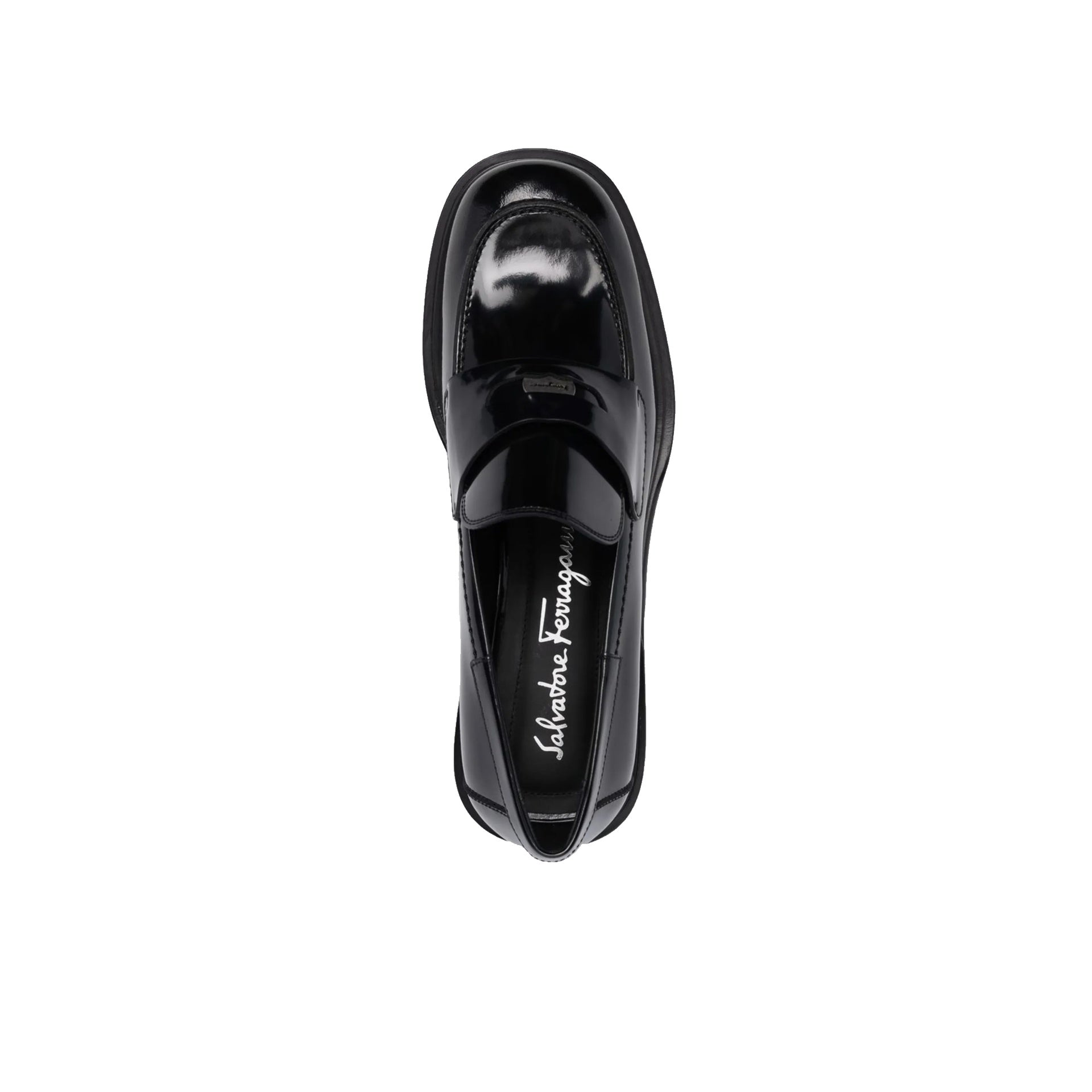 Ferragamo Nyx 30 Leather Loafers - MEN SHOES - SalvatoreFerragamo - T.Luxy