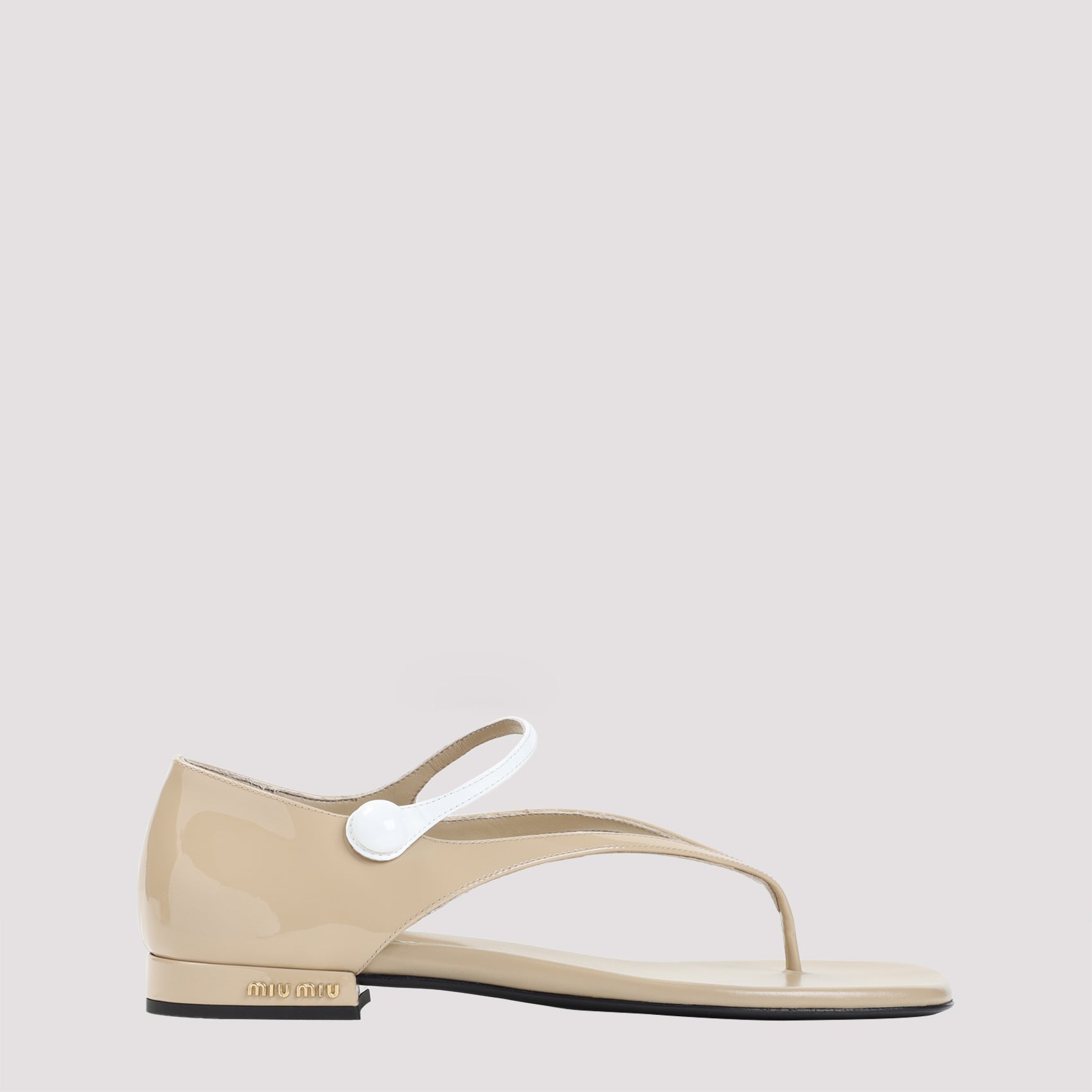 Miu Miu WOMEN SHOES - Nude & Neutrals | a8e6ddc8f9fa06ab8020d6140a7bb13359eac825