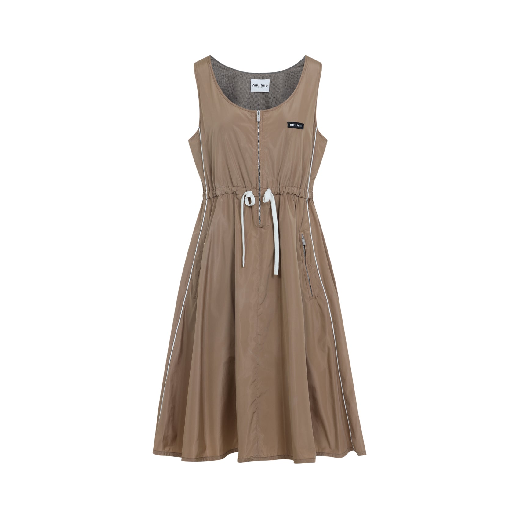 Miu Miu WOMEN CLOTHING - Nude & Neutrals | 9de8eccca234a6d59afa0809ad146c06f694e1fe